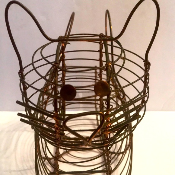 Copper Kitty Egg Basket - Picture 2 of 8